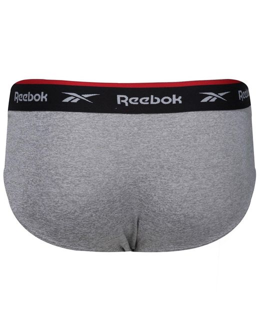 Reebok Black 3 Pack Performance Briefs for men