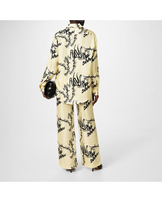 Nanushka Metallic Jarine Trouser