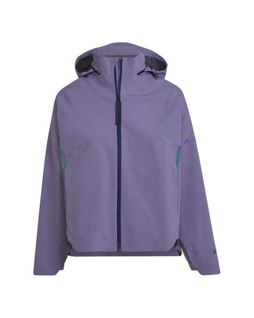 Adidas S Myshelter Jacket Purple 4xl