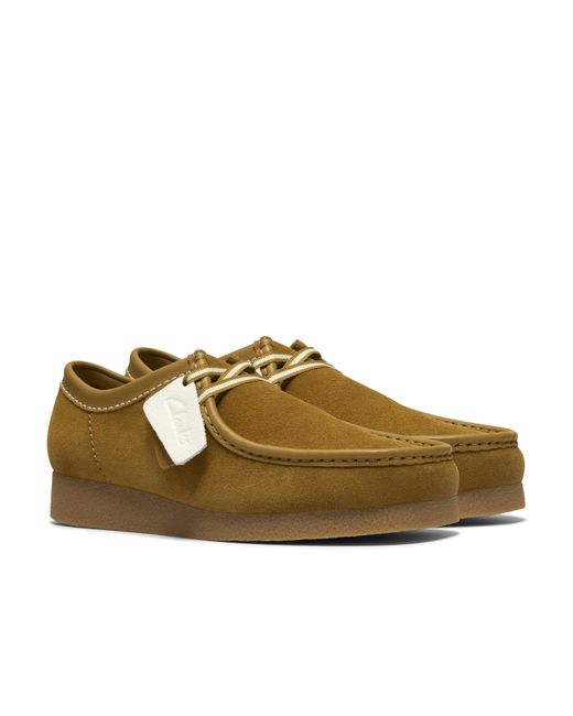 Clarks Brown Wallabee Moc Toe Formal Shoes for men