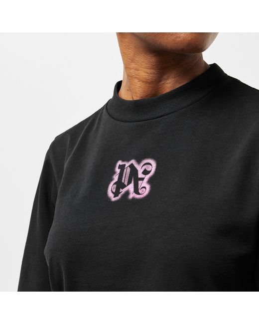 Palm Angels Black Oversized T-Shirt