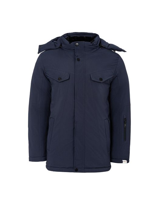 Lee Cooper Blue Quilted Padded Puffer Jacket for men