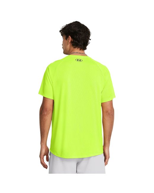 Under Armour Green S Tech 2.0 Short Sleeve T-shirt High Vis Yellow Xl for men