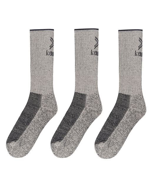 Karrimor Gray Heavyweight Boot Sock 3 Pack for men