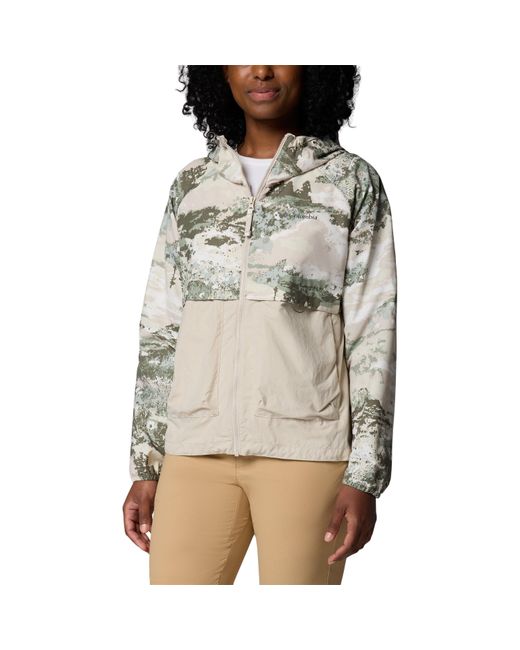Columbia Gray Windbreaker