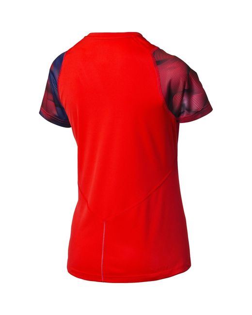 PUMA Red (10) Graphic Ss Tee