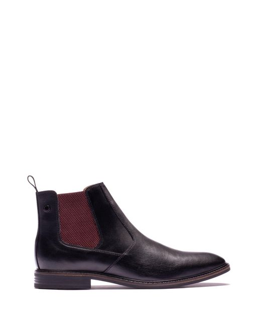 Base London Purple Kensington Chelsea Boot for men