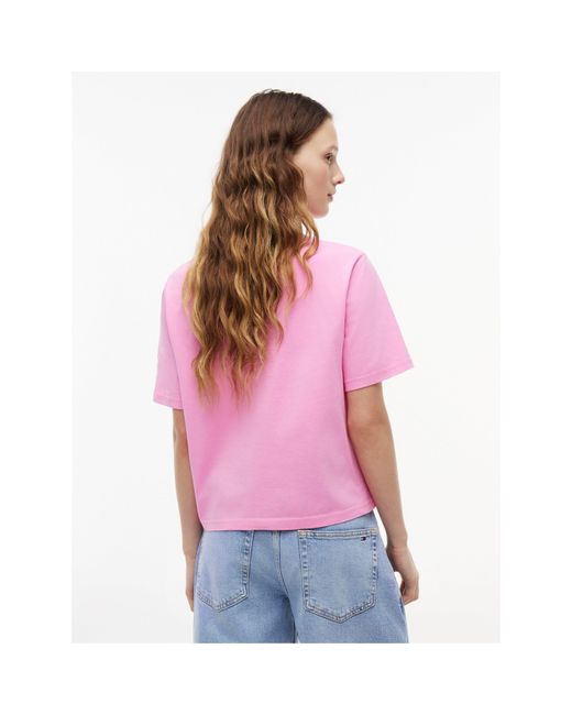 Tommy Hilfiger Pink Logo T-Shirt
