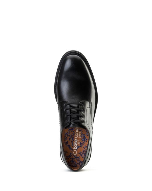 Base London Black Durham Lace Shoe for men
