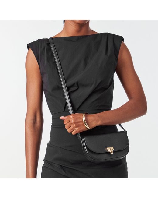 Tiffany & Co Black Wallet Crossbody 99 Convertible Chain Strap Wallet On Chain