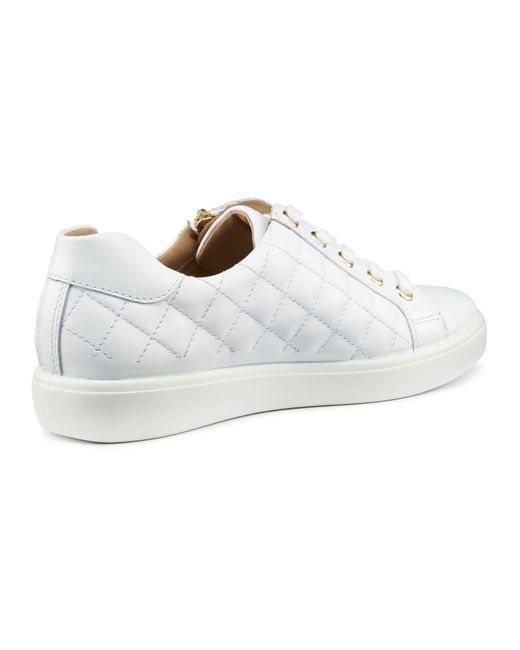Hotter White Wonder Standard Fit Trainers