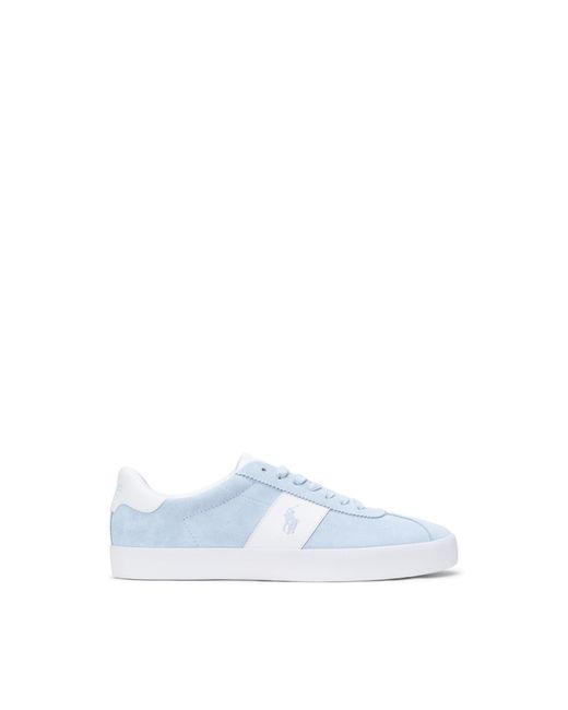 Polo Ralph Lauren Blue Court Vulc Low-Top Trainers for men