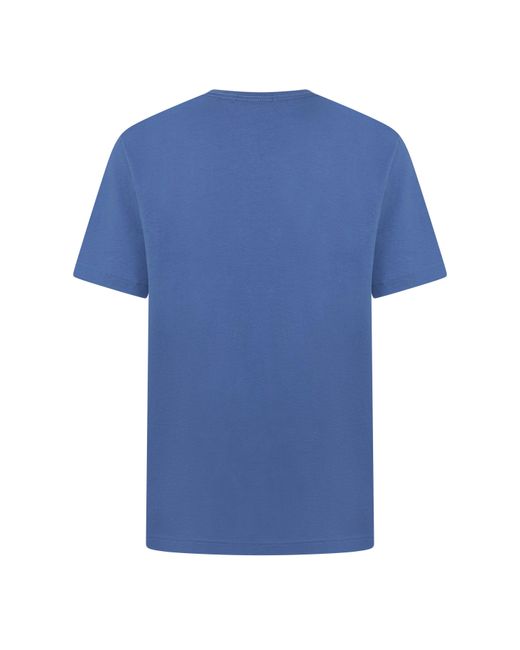 Gant Blue Regular Fit Shield T-Shirt for men