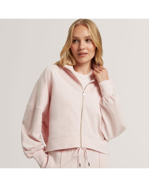 Ted Baker Pink Zip Thru Sweatshirt
