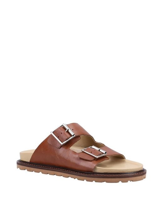 Hush Puppies Brown Blakely Mule Sandal
