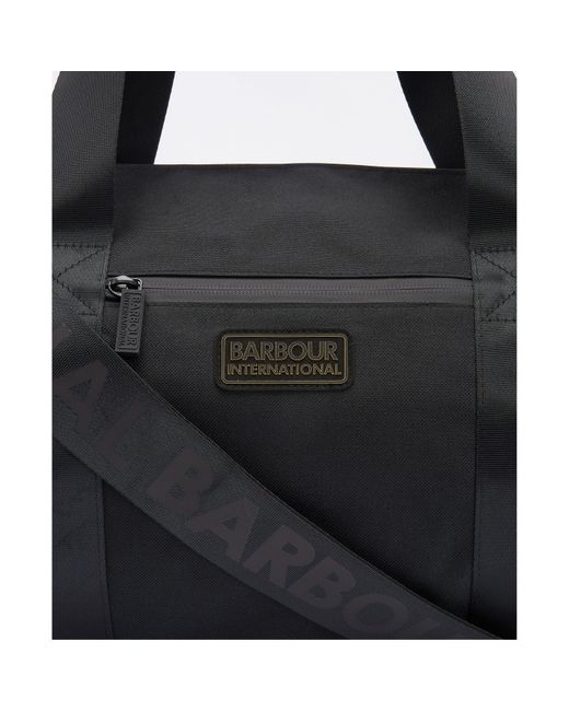 Barbour Black Knockhill Holdall for men