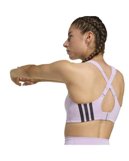 Adidas Purple Power High Impact Sports Bra