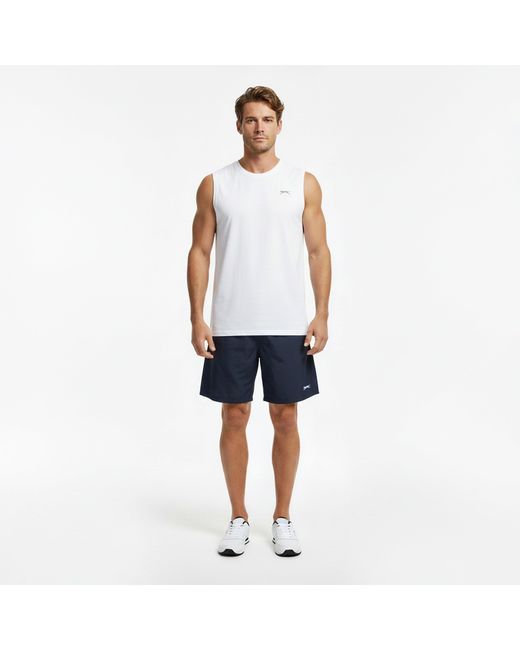 Slazenger 1881 Blue Woven Shorts for men