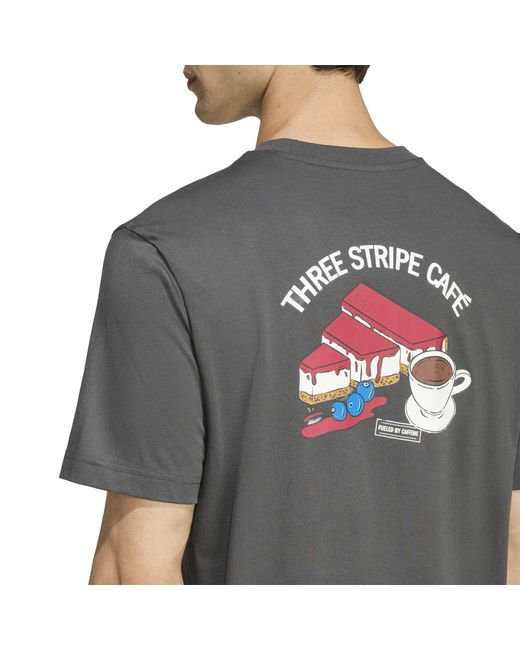 Adidas Gray Cheesecake T-Shirt for men