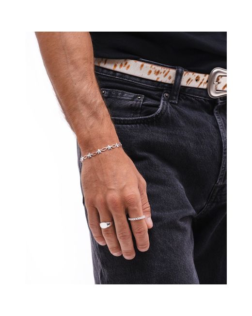 Common Lines Metallic Stella Bracelet