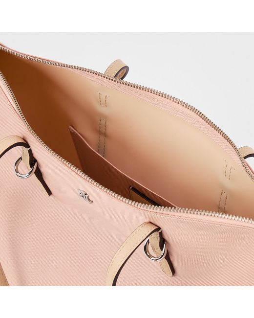 Ralph Lauren Pink Medium Keaton Tote Bag