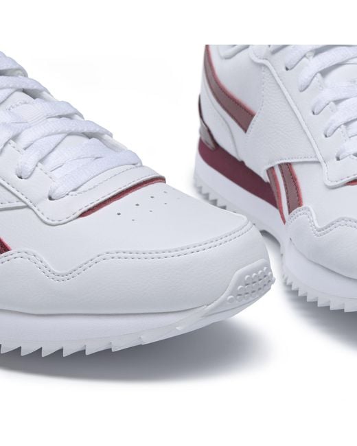 Reebok White Glide Ripple Clip Trainers for men