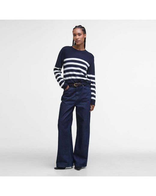 Barbour Blue Demi Jumper