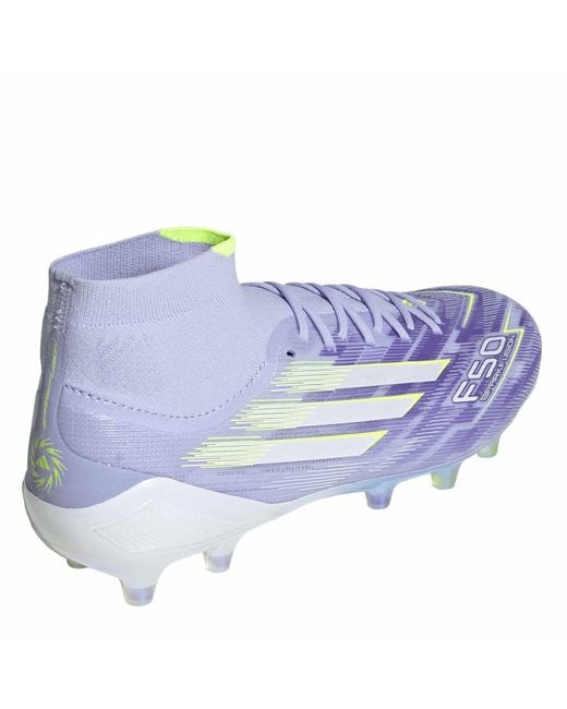 Adidas Blue F50 Sparkfusion Elite Firm Ground Boots