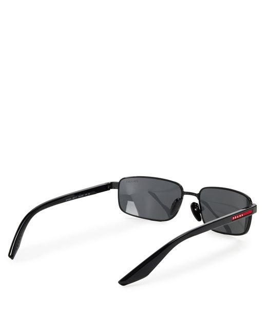 Prada Brown 0Ps B54S Oval Sunglasses for men