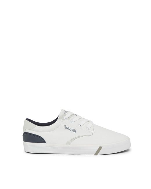 Bench White Briscoe Low-Top Trainers for men