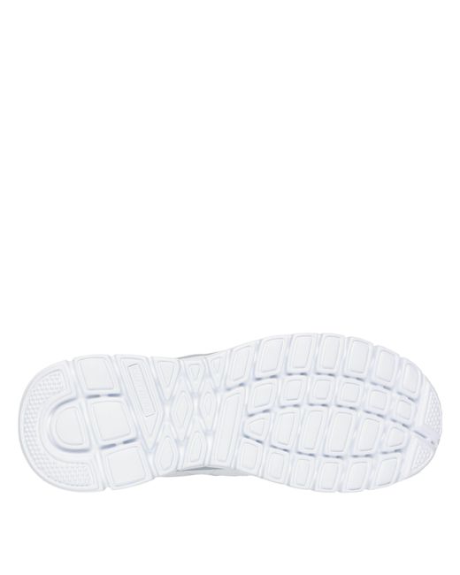Skechers White Flex Burns Agoura Trainers for men
