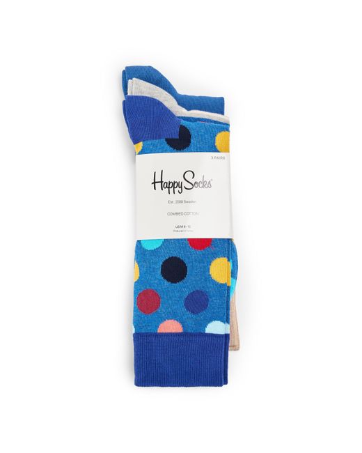Happy Socks Blue Gift Box Pop
