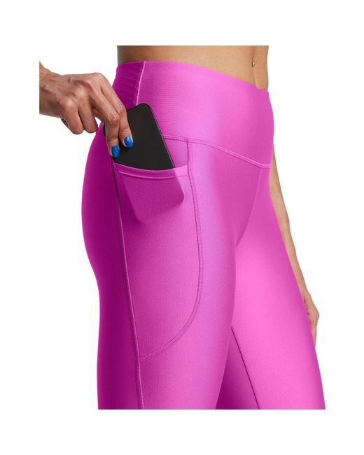 Under Armour Pink High-Rise Performance Gym Leggings