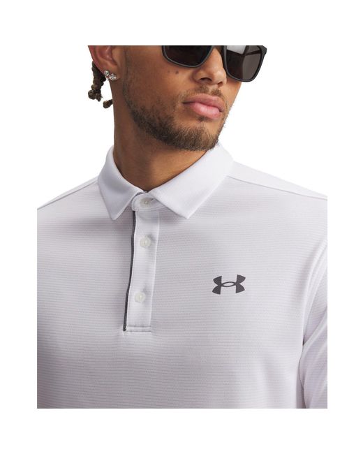 Under Armour Blue Tech Polo Shirt /Graphite) for men