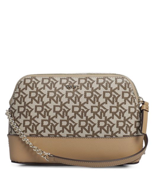 DKNY Metallic Bryant Dome Crossbody Bag
