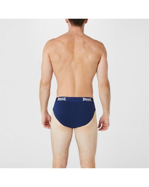 Lonsdale Blue 2Pk Brief for men