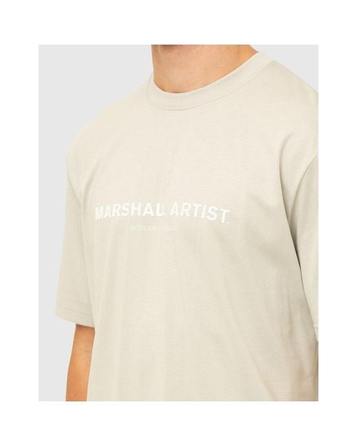 Marshall Artist Natural Coastal Regular Fit T-Shirt for men