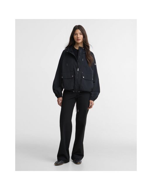 Barbour Black Rain Anorak Jacket