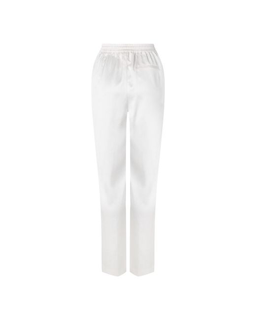 Ted Baker White Open Hem Fleece Joggers