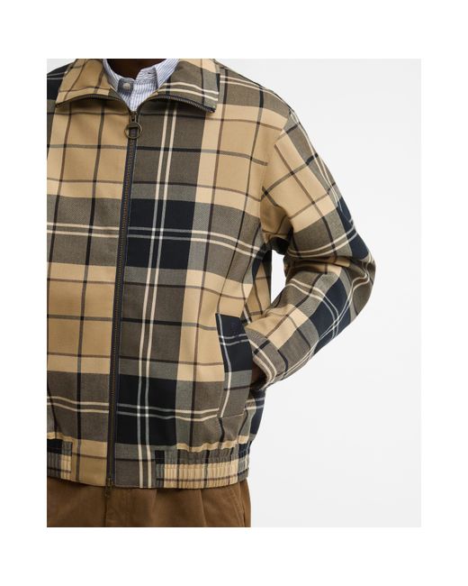 Barbour Blue B.Li Tartan Jacket Sn64 for men