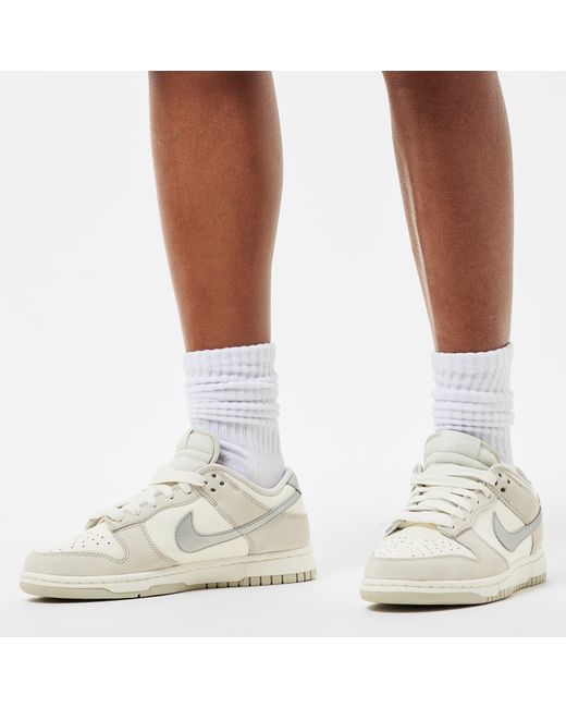 Nike Gray Dunk Low Trainers