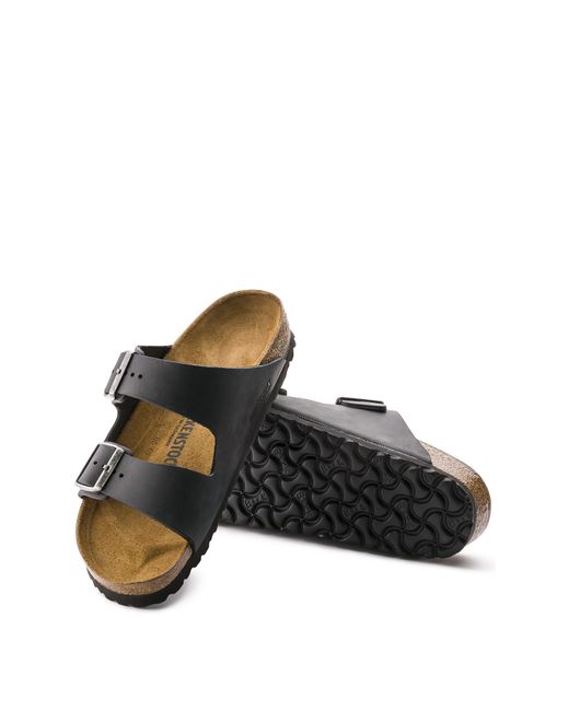 Birkenstock Black Arizona Oiled for men