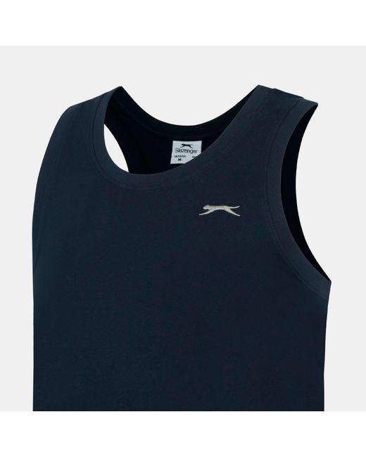 Slazenger 1881 Blue Muscle Vest for men