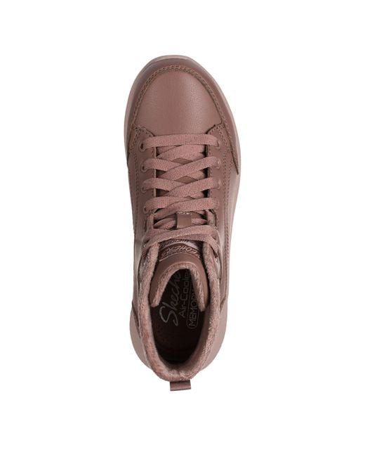 Skechers Brown Flat Ankle Boots