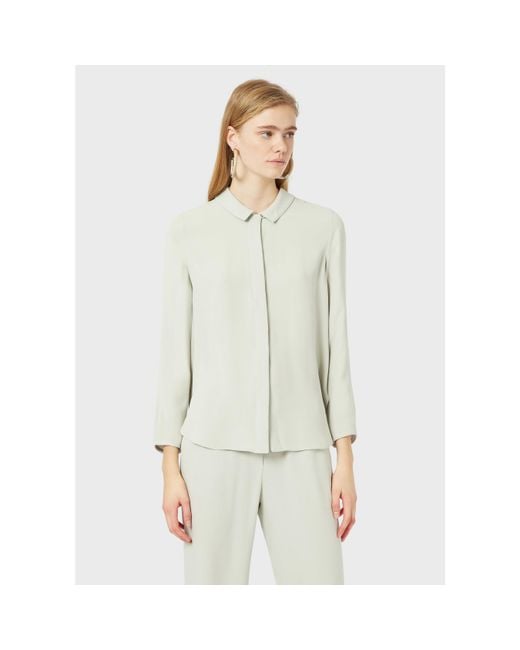 Emporio Armani White Button-up Shirt