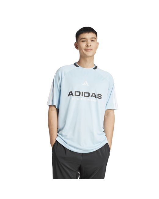 Adidas Blue House Of Tiro Nations T-Shirt Adults for men