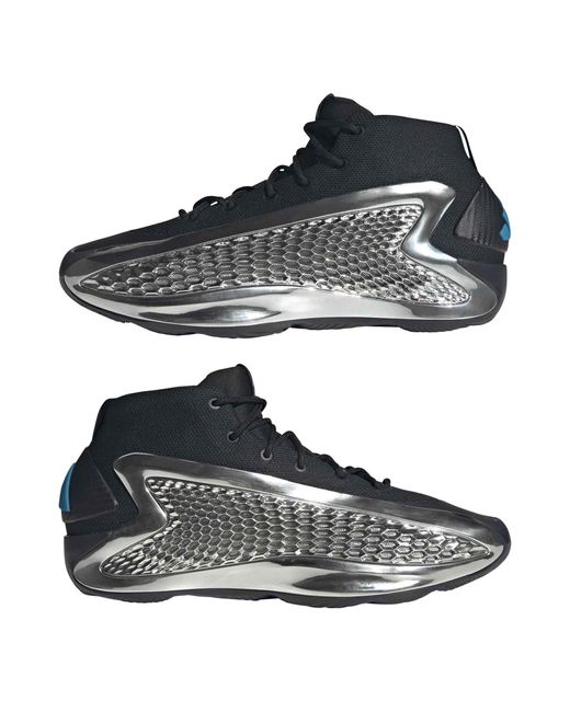 Adidas Black Anthony Edwards 1 Basketball Trainers for men