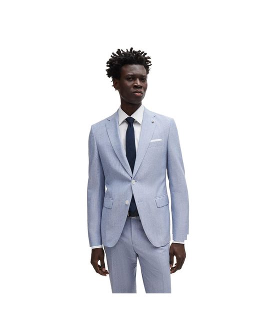 Boss Blue H Hutson Formal Jacket for men