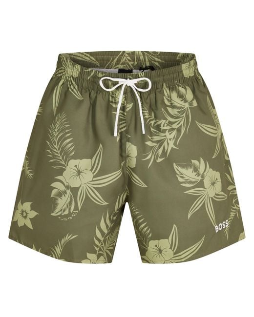 Boss Green Turtle Swim Shorts for men