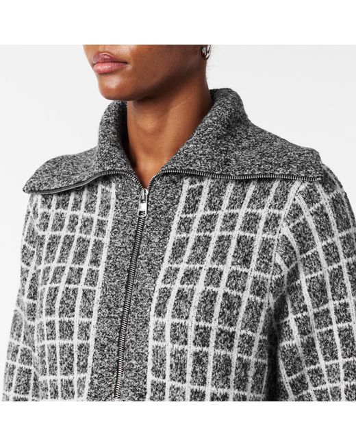 Varley Gray Furley Half-Zip Jumper